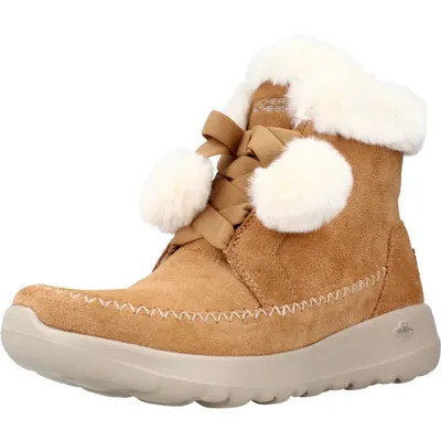Produktbild von Skechers Damen Stiefeletten warmfutter braun