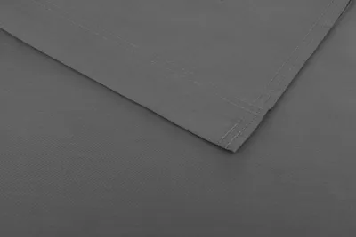 Productafbeelding van Zohome Laken Satinado - Onderlaken 160x290 cm - Bedlaken van 100% Katoen-Satijn - Antraciet