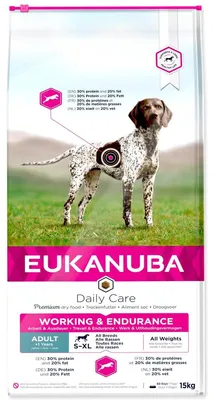 Immagine prodotto di Eukanuba Adult Working & Endurance cibo per cani - Taglia: 15 kg