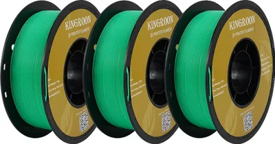 Image de Filament PLA KINGROON, diamètre 1,75 mm, poids 3 kg, 3KG vert