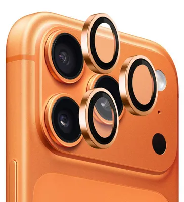 Zdjęcie produktu dla Blueo 99 szkło obiektywu do iPhone 17 Pro iPhone 17 Pro Max - pomarańczowe
