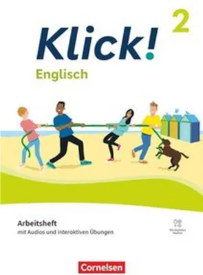 Produktbild von Klick! Band 2: 6. Schuljahr. Englisch - Arbeitsheft mit Audios und interaktiven Übungen