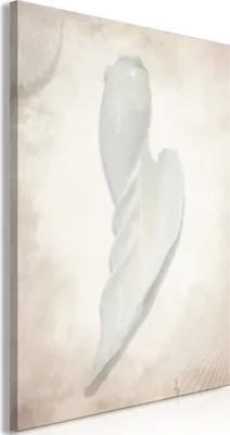 Produktbild von Italienischer Leinwand Leinwandbild - Another High Tide (1 Part) Vertical 80x120 cm Abstrakt a-A-0619-b-a