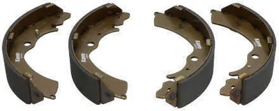 Produktbild von KAVO PARTS Bremsbackensatz Trommelbremse Hinten für ISUZU D-MAX (TFR, TFS) 254mm KBS-3915