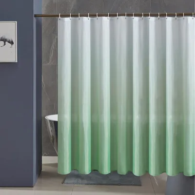 Produktbild von Furlinic Anti-Schimmel Duschvorhang Überlänge Wasserdicht Weiß 240x200cm