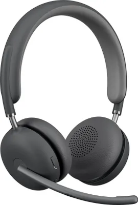 Image de Logitech Zone Wireless 2 - Casque - supra-aural - Bluetooth - sans fil - réduction du bruit active - Graphite -  pour Microsoft Teams