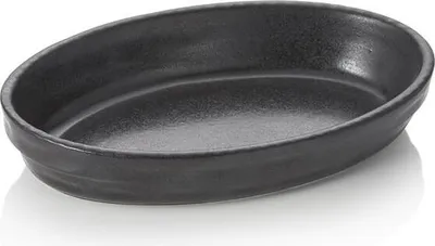 Produktbild von Backform, 24 x 15 x 4,5 cm, schwarz, Porzellan