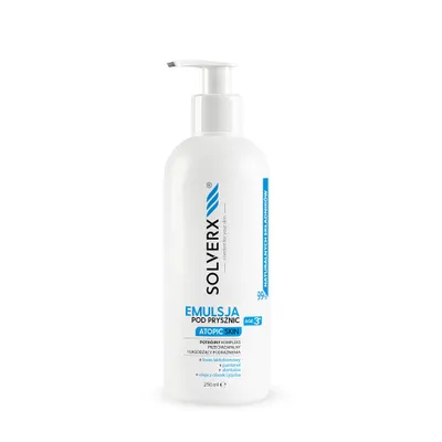 Zdjęcie produktu dla Solverx Atopic Skin Emulsja pod prysznic skóra atopowa, 250ml
