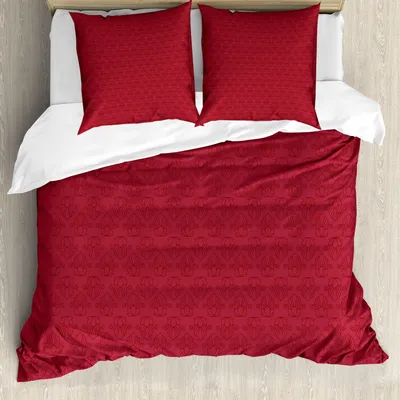 Produktbild von ABAKUHAUS 0 Bettbezug Set, 0, 155 x 220 cm + 80 x 80 cm, Blasser Kastanienbraun Rust