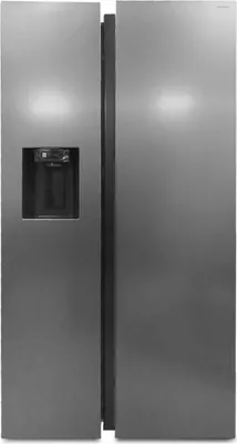 Produktbild von Samsung RS6GCG855DS9EG Side by Side Kühl-Gefrier-Kombination Edelstahl Look