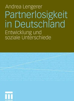 Produktbild von Partnerlosigkeit in Deutschland