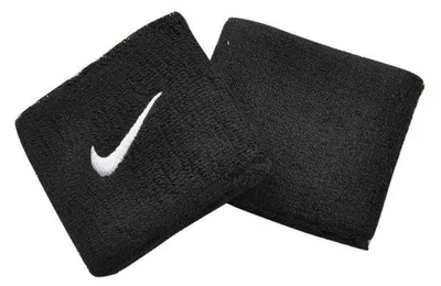 Immagine prodotto di Nike - Braccialetto (confezione da 2) PP13322 (taglia unica) (nero/bianco)