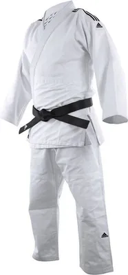 Produktbild von adidas Judoanzug J650 Contest Weiß/Schwarz-210cm