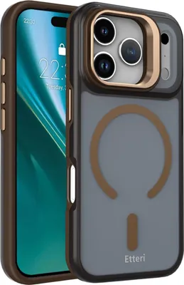 Immagine prodotto di Custodia Etteri Morning Fog per iPhone 17 Pro / 18 Pro da 6,3", colore marrone