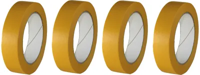 Produktbild von 4 Rollen Maler Goldband 25mm x 50m