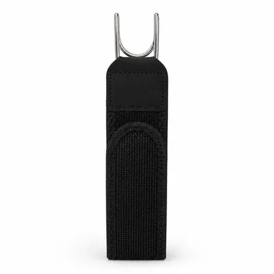 Immagine prodotto di Cintura senza fibbia FlexBelt, nera, elastica, regolabile da 65 a 110 cm