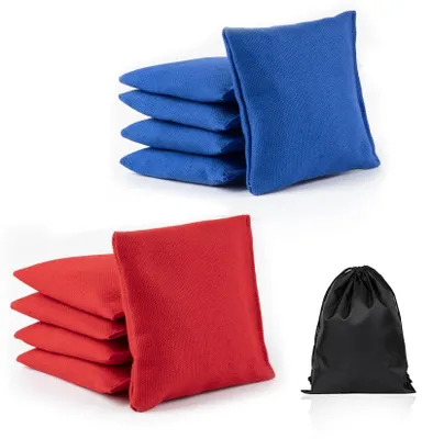 Immagine prodotto di Set di 10 sacchetti per Cornhole, dimensioni 10 x 10 cm - Set di sacchetti per bambini e feste