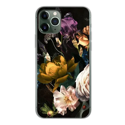 Produktbild von MuchoWow® Handyhülle Schutzhülle Hülle für iPhone 11 Pro Blumen - Blumenstrauß - Muster Silikon Softcase Handy Hülle - Handy