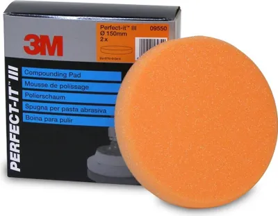 Obrázok produktu pre 3M Leštiaci nástavec 09550 150mm pena