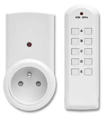 Obrázok produktu pre Ecolite 3 zásuvky s diaľkovým ovládaním, max. 1150 W EZ-7901