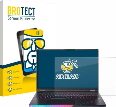 Produktbild von BROTECT Schutzglas für Acer Predator Helios 18 AI PH18-73 Schutzfolie Panzer Folie Glas Display Schutz klar