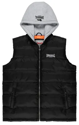 Produktbild von Lonsdale Herren Weste Mudchute black/marl grey XXL
