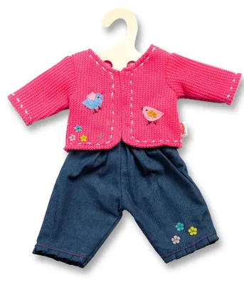Imagen del producto de Chaqueta para muñecas con vaqueros, de 28-35 cm, 1 unidad