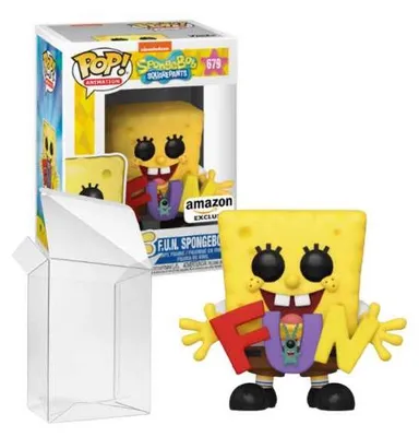 Image de Bob l'éponge - F.U.N. Bob l'éponge 679 édition spéciale - Funko Pop  - Vinyl Figur