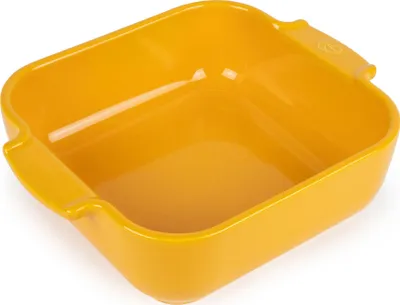 Produktbild von PEUGEOT Keramik Auflaufform APOLLIA 21cm Klein Quadratisch Safrangelb Backofen