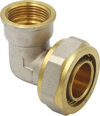 Produktbild von Klemmring Schraubfitting Winkel 32x3 90° - 3/4 Zoll Innengewinde