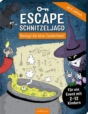 Produktbild von Escape-Schnitzeljagd - Besiegt die böse Zauberhexe!