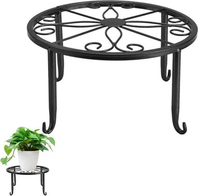 Produktbild von Famanu Pflanzenstandaard Elegantes Design - S-Schwarz