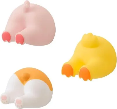 Produktbild von Famanu Zahnbürstenhalter Badezimmer - Wandmontage ohne Bohren - 3 Stück