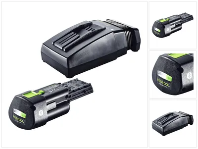 Image de Festool Energie Set 1x BP 18 Li 3,0 Ergo I Batterie 18 V 3,0 Ah / 3000 mAh Li-Ion ( 577704 ) + chargeur TCL 6 ( 201135 )