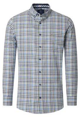 Produktbild von Redmond - Comfort Fit - Herren Freizeithemd (251035111), Größe:3XL, Farbe:Grün(60)