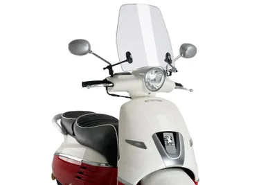 Produktbild von PUIG 9217W Rollerscheibe Urban  passend fuer PEUGEOT DJANGO Transparent