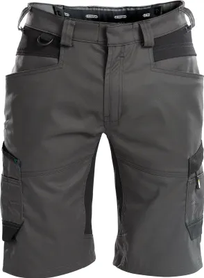 Imagen del producto de Pantalones cortos de trabajo elásticos Dassy, modelo Axis 250082, línea PESCO41, talla 63, color gris antracita/