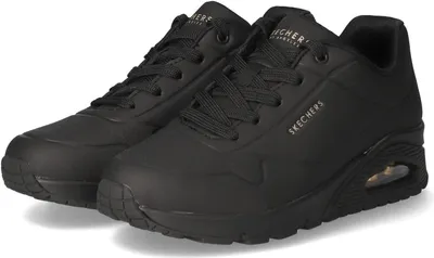 Produktbild von Skechers Uno - Stand On Air Sneaker, flaches Modell, schwarz, Größe 39