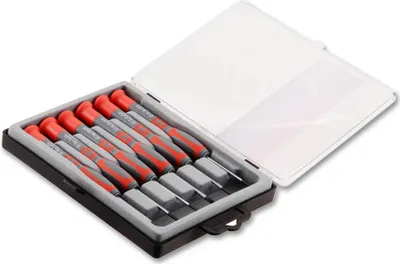 Produktbild von suki Präzisions-Schraubendrehersatz SL+PH 6tlg