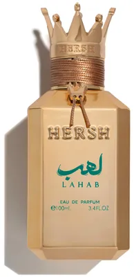 Produktbild von Alezz Oud HERSH LAHAB Eau de Parfum 100 ml Herren – Frisch Würziger Duft mit Grapefruit, Pfeffer & Patchouli – Langanhaltendes Parfum