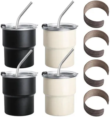Produktbild von Stainless Steel-Becher-Set - 4-teilig - 300 ml - herstellbar