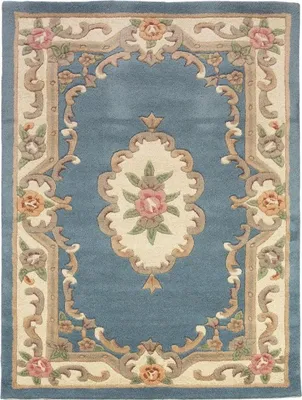 Obrázok produktu pre 150x240 cm Ručne všívaný kusový koberec Lotus premium Blue