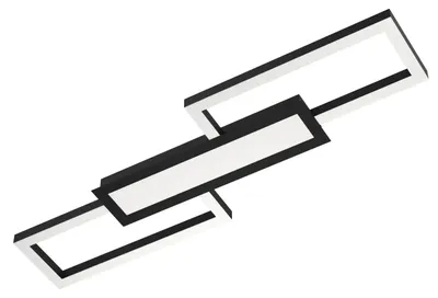 Produktbild von Eglo LED Deckenleuchte Fomento schwarz 78 x 26 cm warmweiß-kaltweiß
