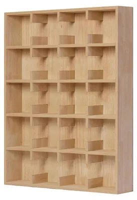 Produktbild von home24 Furniertes Tassenregal - Tanne