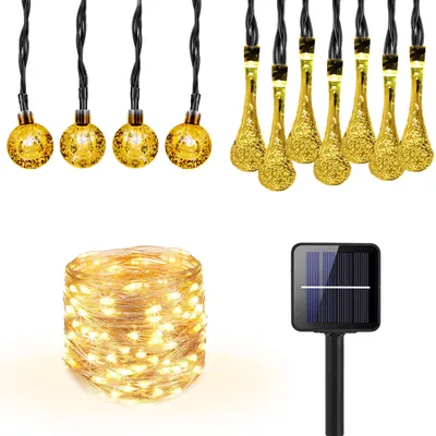 Zdjęcie produktu dla Girlanda LED solarna 2,88W IP44