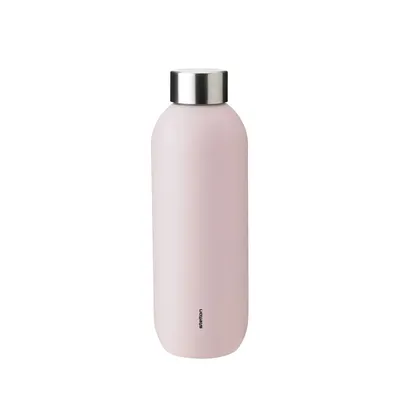 Immagine prodotto di Stelton Isolierflasche Keep Cool Soft Rose, Trinkflasche, Edelstahl, Rosa, 600 ml, 355-14