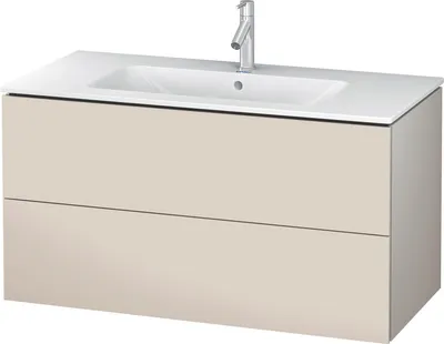 Produktbild von Duravit Duravit Waschtischunterbau L-CUBE 1020x481x550mm taupe