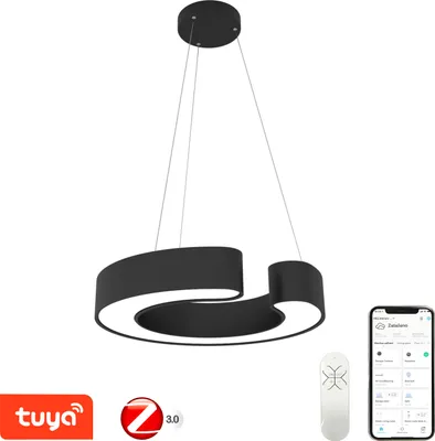 Obrázek produktu pro Immax NEO CÉČKO Smart závěsné svítidlo 60cm 43W černé Zigbee 3.0