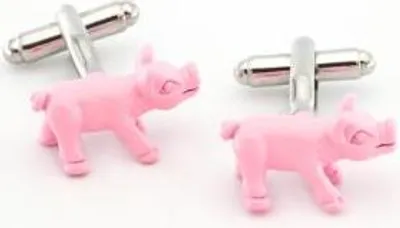 Image de Boutons de manchette cochon