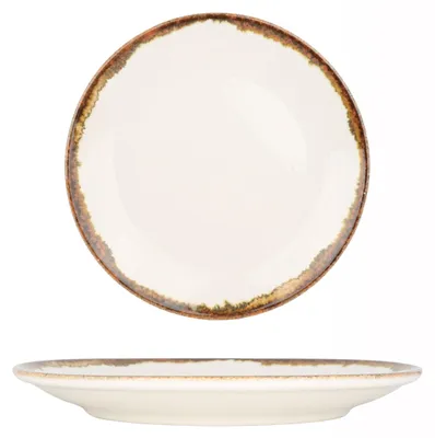 Produktbild von Kütahya Porselen Dessertteller - Fluer Amber - Porzellan - 19 cm